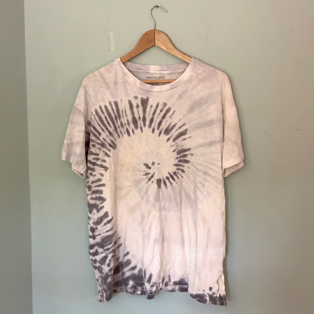 Oversized American Eagle Tie Dye Shirt